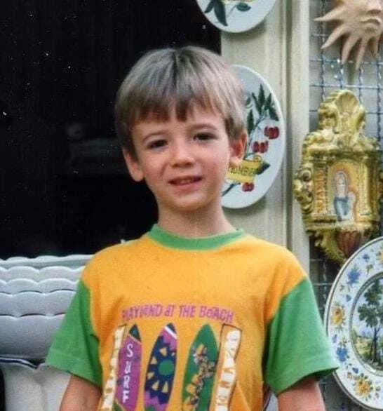 Davide Rovati as a child
