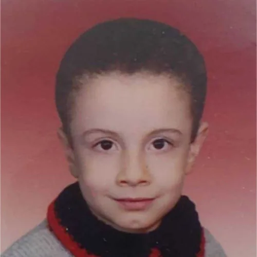 Farbod Ahmadian as a child
