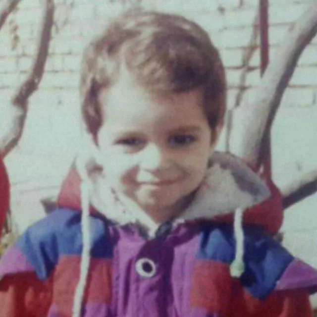 Kian Shahhosseini as a child