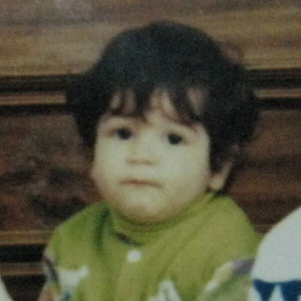 Pejman Yaghmaie as a child