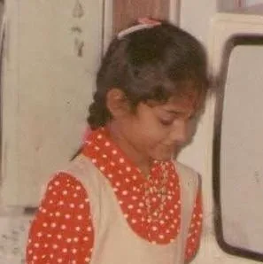 Samyukta Tummala as a child